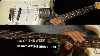 Miniatura de vídeo de "Kenny Wayne Shepherd Style Lick Of The Week - Make an impact with just a few notes"