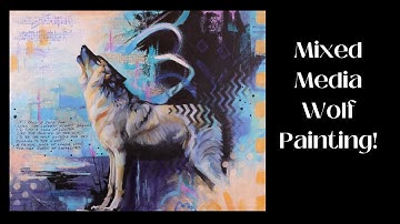 Mixed Media Painting// Building Layers