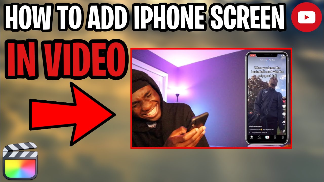 How To Add IPhone Screen To Videos IPhone Screen PNG YouTube