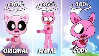 360° VR Smiling Critters POKEDANCE Original vs Anime