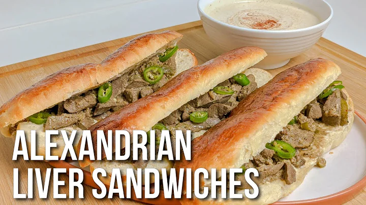 Kebda Iskandarani - Alexandrian liver sandwiches R...