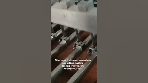 Filter paper knife pleating machine and slitting machine zoguexport@163.com +8617897435530