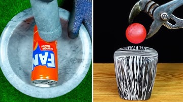 ASMR Relaxing & Satisfying Experiments for Quality Sleep & Mental Massage Ep3