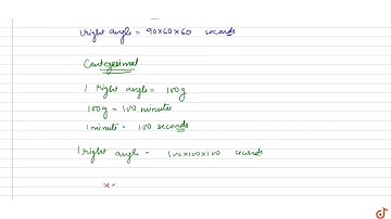 If x and y respectively denotes the number of sexagesimal and centesimal seconds in any angle t...