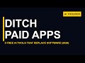 5 FREE AI Tools That Replace Software (2026)