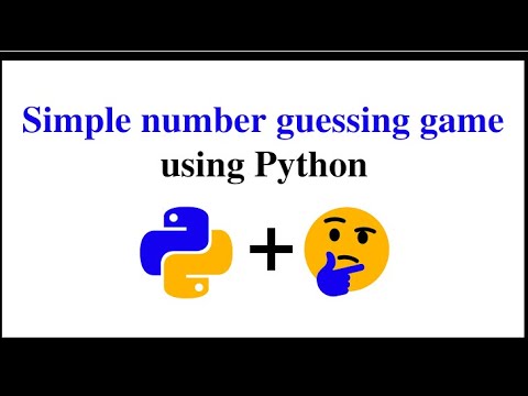 Make A Number Guessing Game Using Python