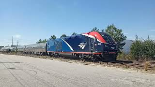 Amtrak Palmetto #90 Arriving to Fayetteville Station, NC (3/20/26)