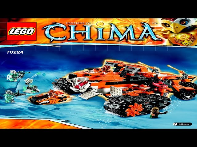 LEGO instructions - Chima - 70224 - Tiger's Mobile Command - YouTube