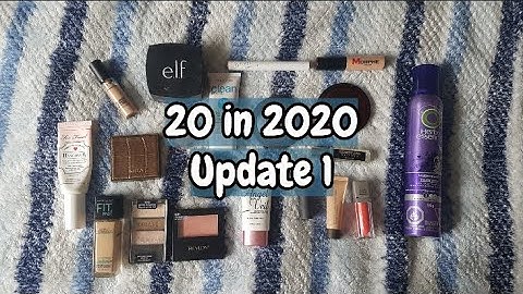 20 in 2020 Project Pan | Update 1