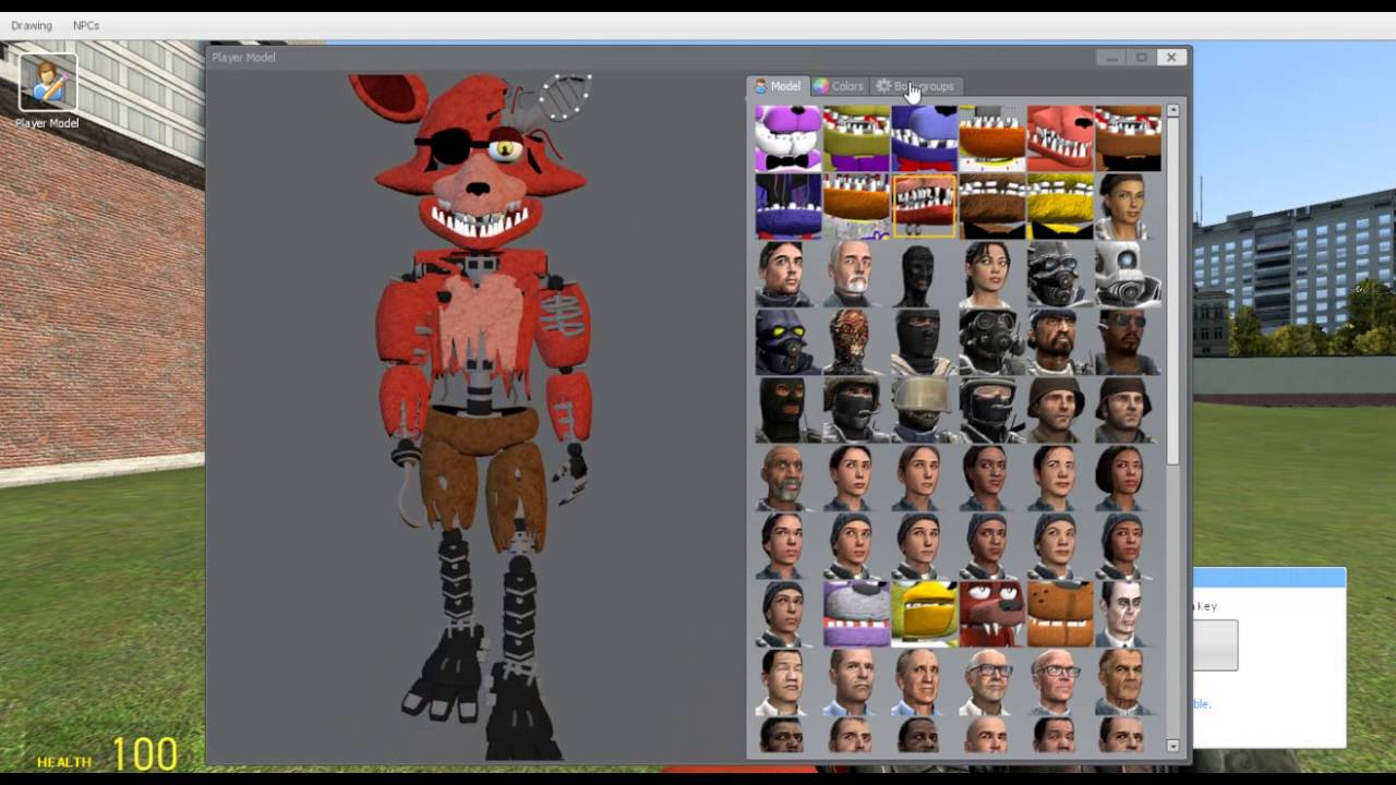 Gmod How To Create The Joy Of Creation Player Models Youtube - roblox player models gmod