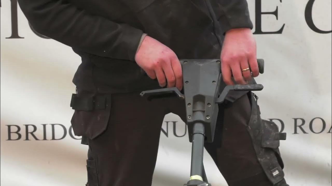 How to use a 17" rotary floor sander. YouTube