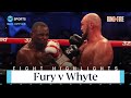 Fury makes wembley roar  tyson fury v dillian whyte fight highlights  furyusyk  ringoffire