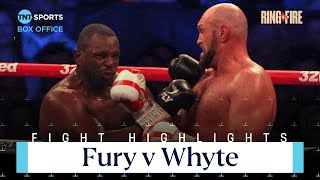 Fury Makes Wembley Roar 🏟️ Tyson Fury v Dillian Whyte Fight Highlights 🔥 #FuryUsyk | #RingOfFire