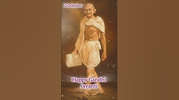 2 October Gandhi Jayanti |Gandhi Jayanti par status|Mahatma Gandhi par status #gandhijayanti #status
