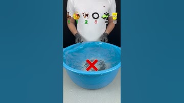 PROBEER TE RADEN HOEVEEL TISSUE PAPIER ER NODIG WAS! #voldoening #asmr #experiment #water