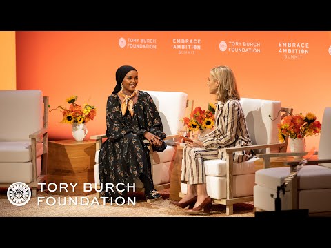 Embracing Ambition with Tory Burch and Halima Aden | Embrace ...