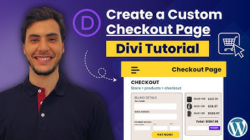 How to Create a Custom Checkout Page Using Divi | WordPress Tutorial