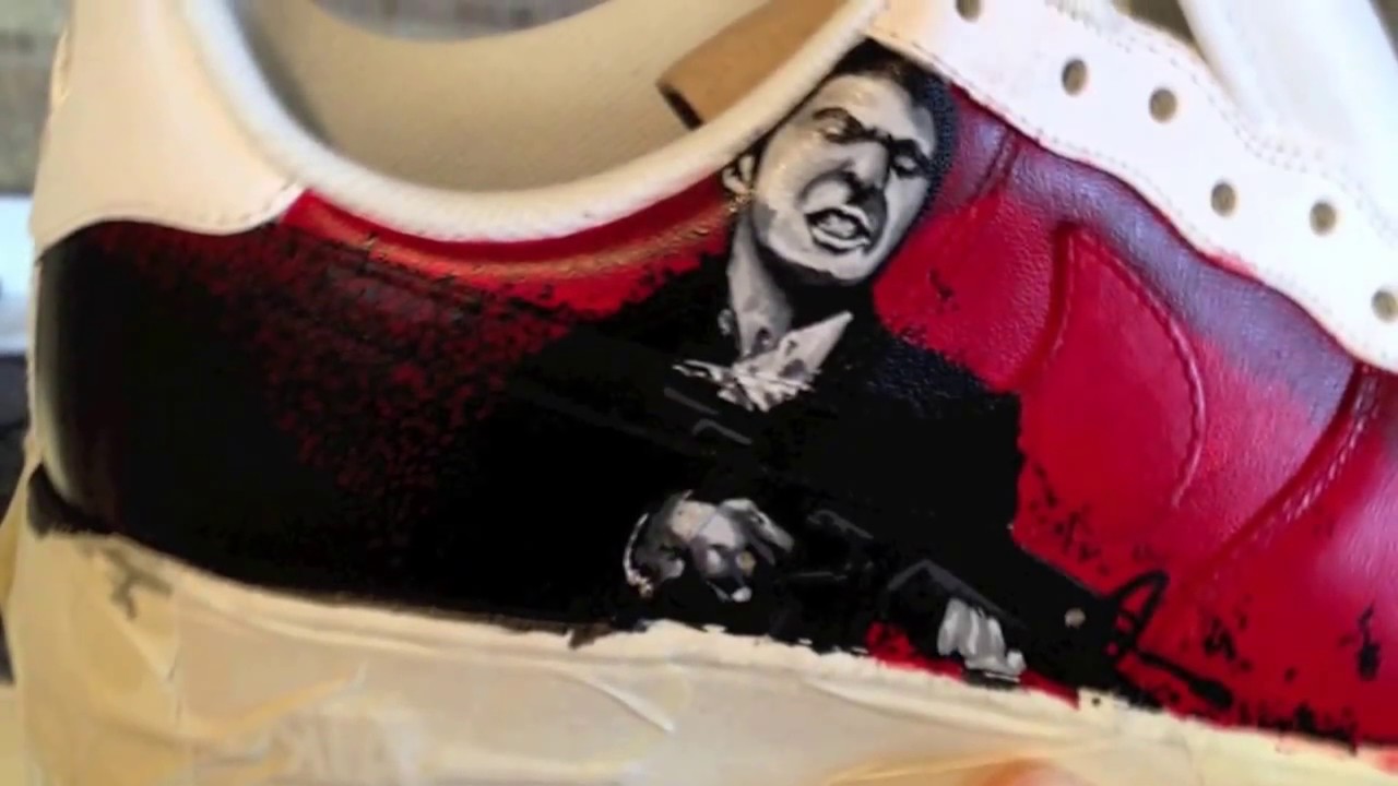 scarface air force 1 custom