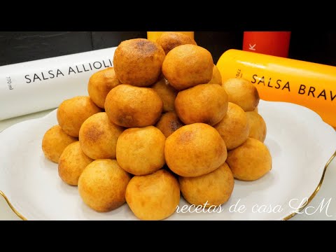 BUÑUELOS SALADOS RECETA FÁCIL Y RÁPIDA