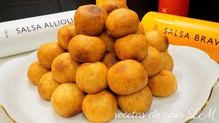 BUÑUELOS SALADOS RECETA FÁCIL Y RÁPIDA