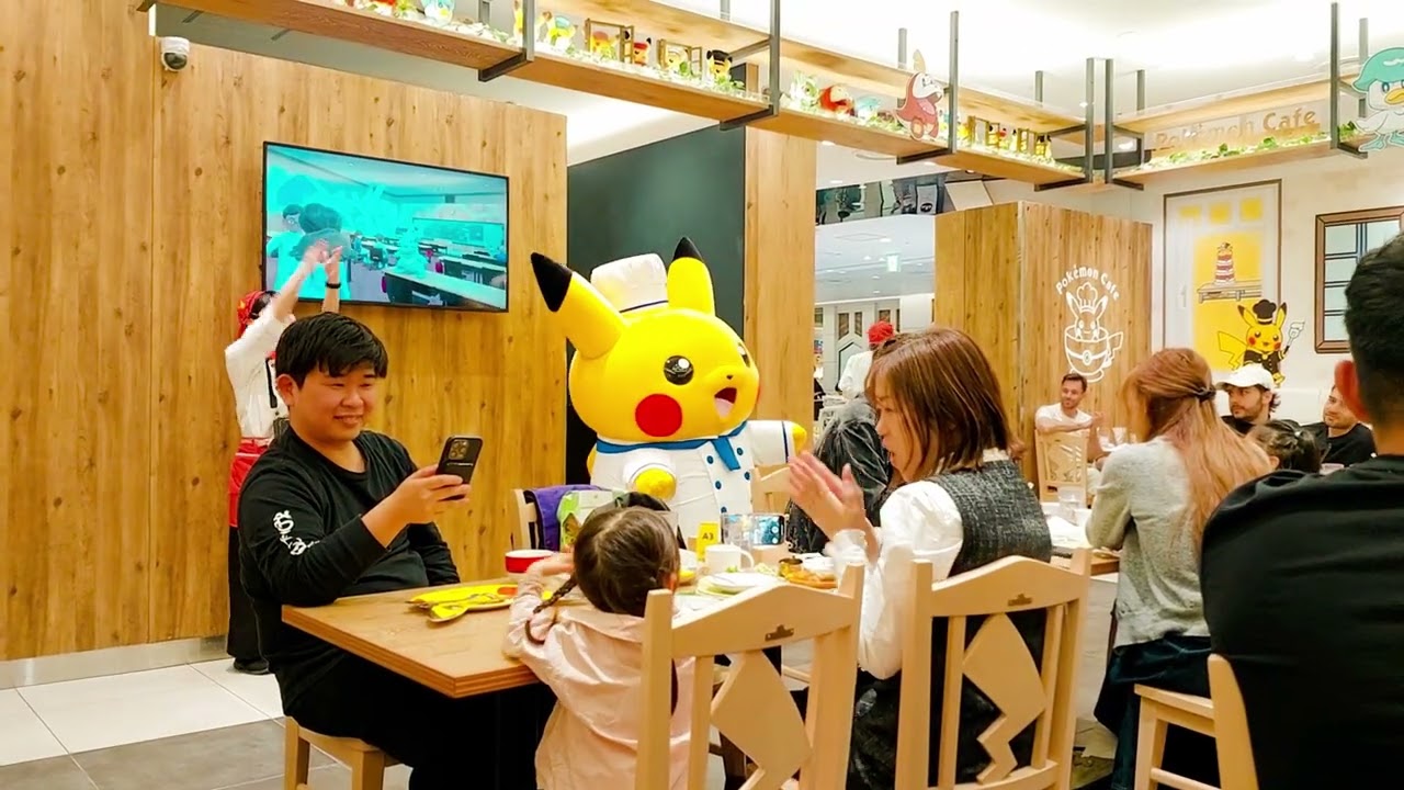 I Met Chef Pikachu! ⚡ Pokémon Cafe Osaka Full Experience & Food Review