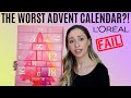 Seriously? L'Oreal Advent Calendar 2020 Unboxing - Is It Really That Bad? | Vasilikis Beauty Tips