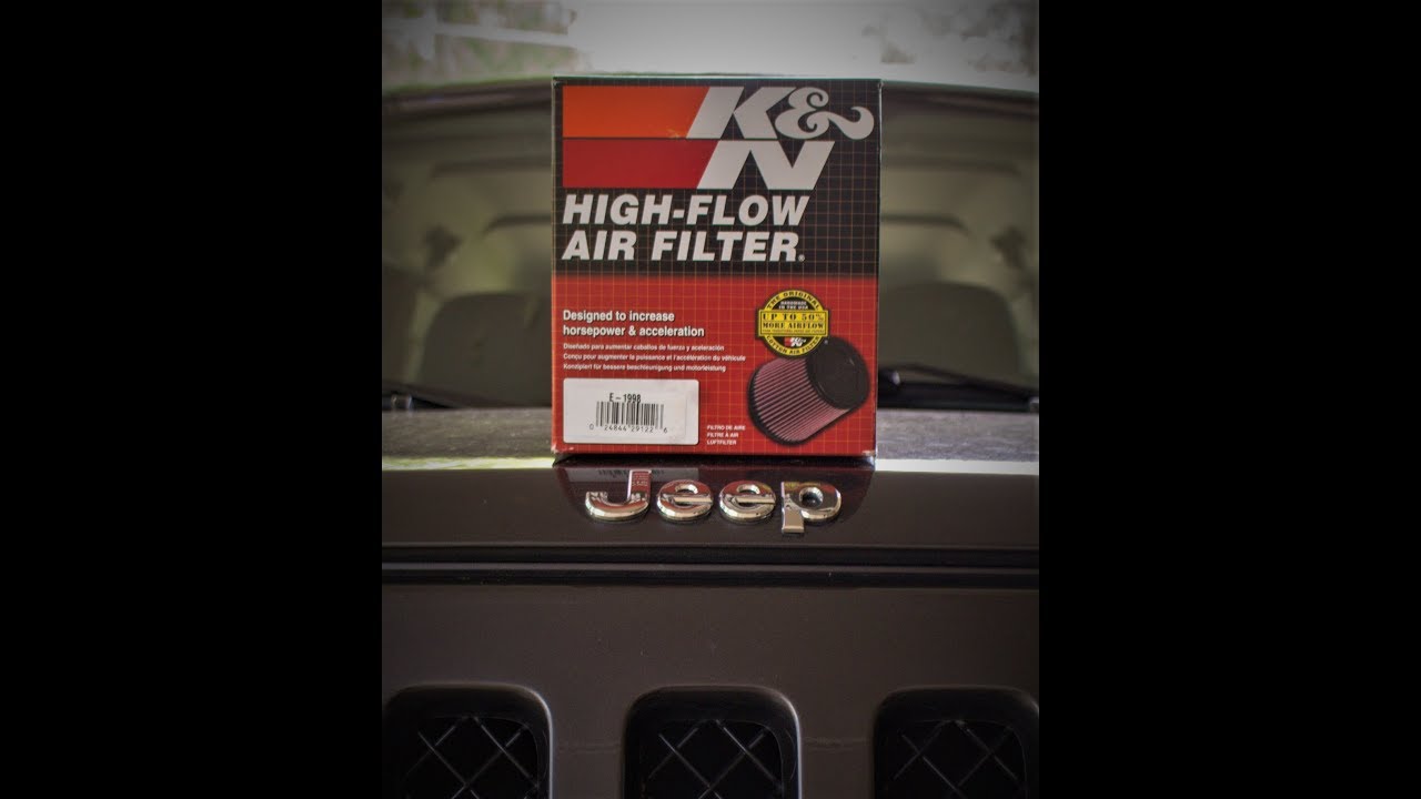 Jeep Patriot K&N Air Filter Step by Step Installation YouTube