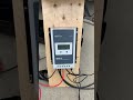 Epever Tracer MPPT solar charge controller physical setup