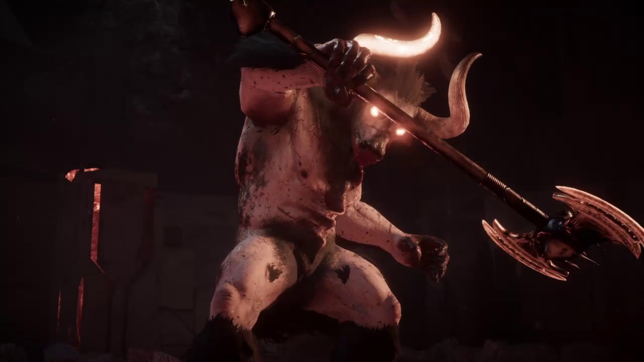 Assassin's Creed® OdysseyMinotaur boss battle YouTube
