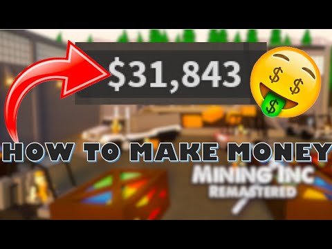 HOW TO MAKE MONEY in Mining Inc remastered [ROBLOX]