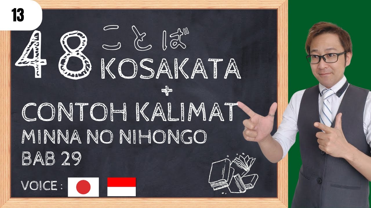 Kosakata Bahasa Jepang – Bab 29 Minna no Nihongo