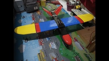 How to build rc plane mini talon and maiden flight