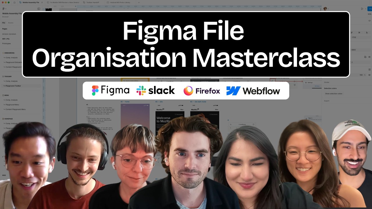 10 Senior Designers Show how they Organize their Figma Files - YouTube