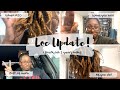 LOC UPDATE MONTH #23 &amp; #24! | We finally hit two years! | What &quot;only&quot; water has done for my hair! 🥰