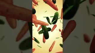 Vegetable Falling Royalty Free Stock Footage   #Shorts