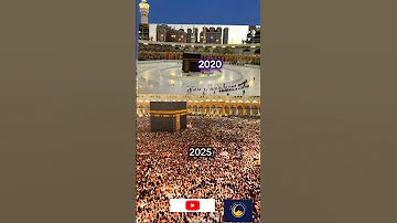 HopeInAllah SubhanAllah Alhamdulillah CovidToCrowd 2020vs2025 BackToNormal PandemicToPilgrimage 