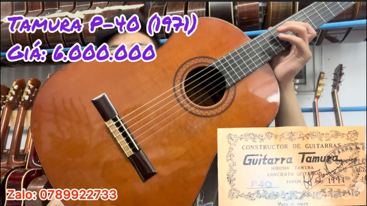 Hiroshi Tamuraアコースティックギター 1971年 c-40