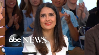 Salma Hayek weighs in on wearing the same outfit to the office daily