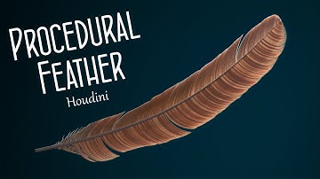 Basic Procedural Feather || Houdini Tutorial