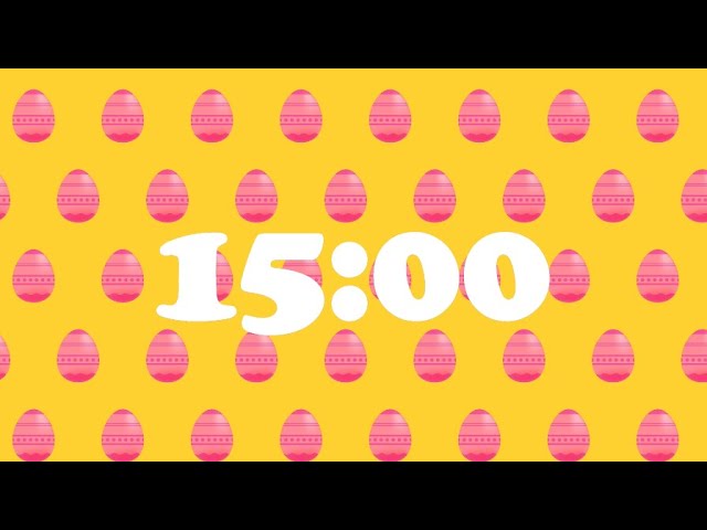 Easter Egg Timer | 20 Minutes | Alarm Tone YouTube