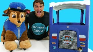 Paw Patrol Motorized Chase Ride On ! || Toy Review || Konas2002