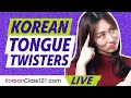 Practice Your Korean Pronunciation with Tongue Twisters