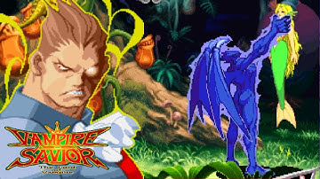 Darkstalker 3 • Demitri Maximoff - Arcade Gameplay (Arcade/1997) [Vampire Savior]