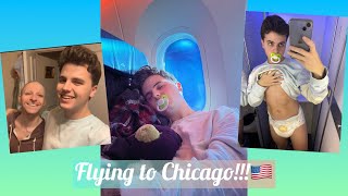 Diapers on a plane ✈️ | Age-regression | Littlespace | Vlog #32