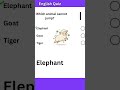 Test Your Brain 🧠 Animal Quiz Challenge
