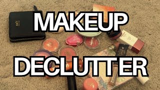 CUTTHROAT MAKEUP DECLUTTER | Downsizing My Blush Collection
