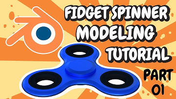 3d fidget spinner modeling tutorial in blender part 01