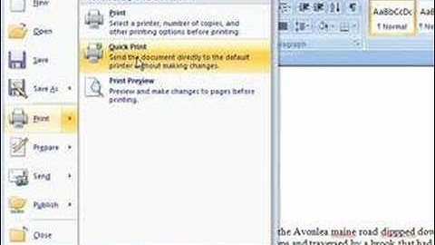 Introduction to MSWord 2007