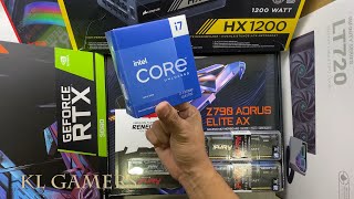intel Core i7 13700KF GIGABYTE Z790 AORUS ELEITE AX RTX3080 1st Player Miku Mi8 Gaming PC Build