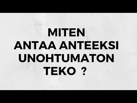 Video: Kuinka Antaa Anteeksi Petturille